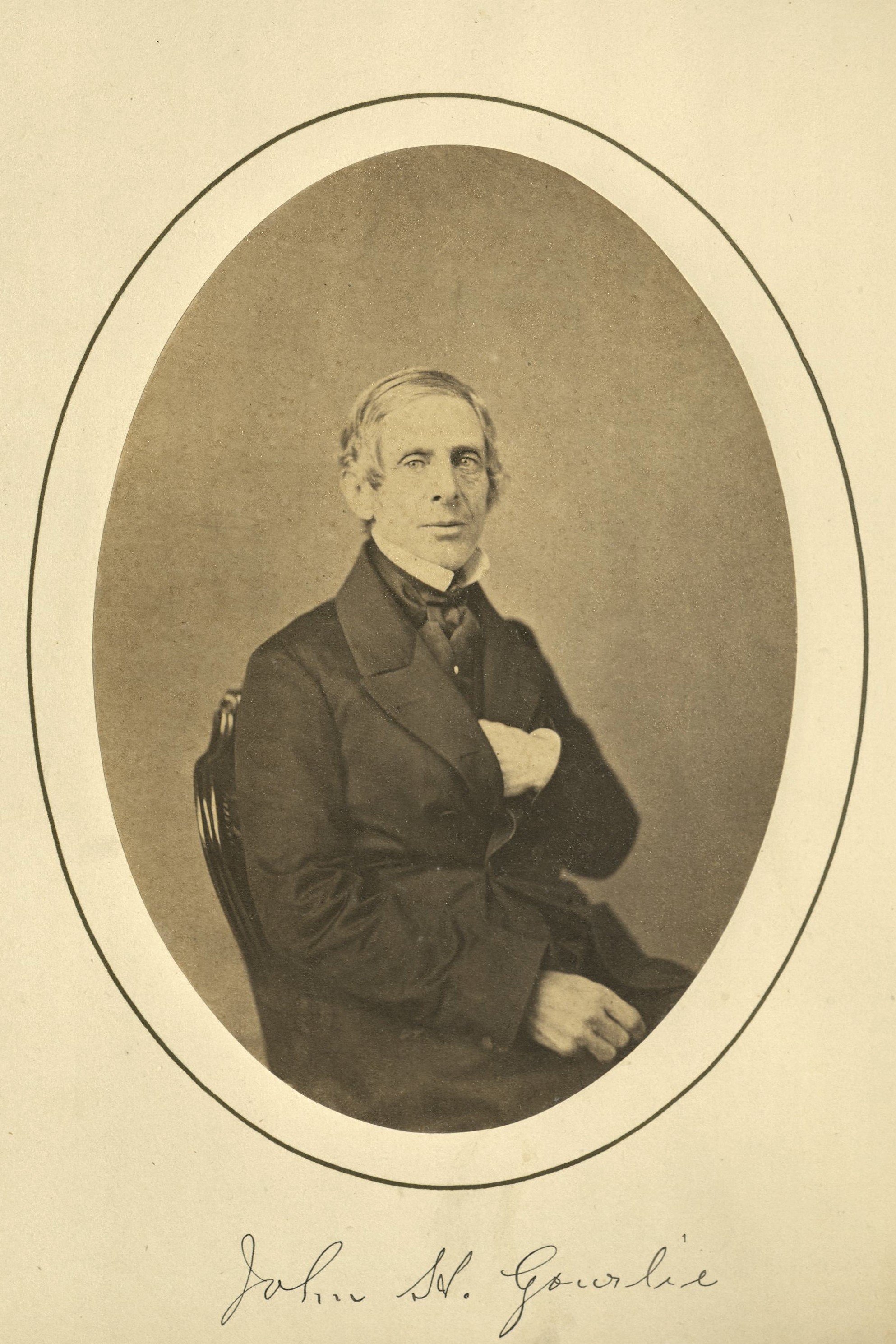 Member portrait of John H. Gourlie